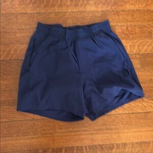 Lululemon Pace Breaker 5” Navy Blue Athletic Shorts